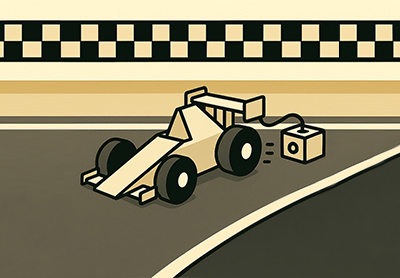 종이자동차 제작/경주 프로그램